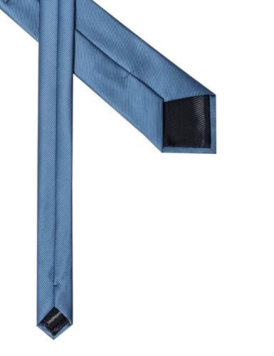Solid Color Tie and Pocket Square with Tie Clip Lapel Pin Silk Formal Necktie Set Wedding Formal - color: Peacock Blue
