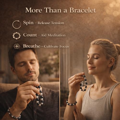 38 Magnetic Therapy Hematite beaded Bracelet For Women And Men Power Gemstone Crystal Unisex Macrame - color: Faux Pearl Hematite