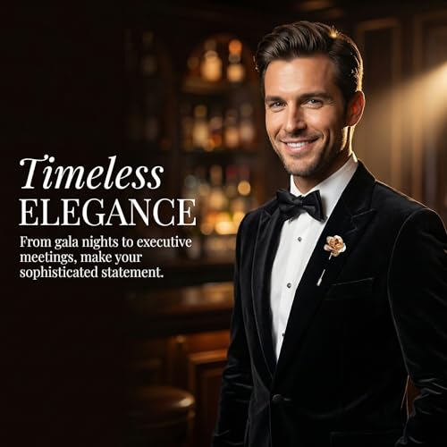 2Pcs Suite Flower Pin Flower Lapel Pin for Men Rose Pins for Suits Silver and Gold Lapels Set Metal Suit Accessory Men's Fashion Brooch Formal Wedding Tuxedo Pins for Men's
