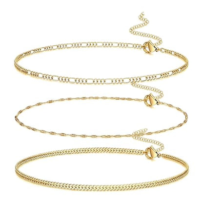 Gold Waist Chain, Layered Belly Chain, Adjustable Waterproof Body Chain, Satellite Beads Bikini Jewelry, Summer Beach Accessories For Women