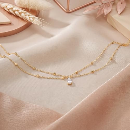 Layered Waist Chain for Women Waterproof, 14K Gold/Silver Plated Belly Chain Belt Waist Beads Chain Herringbone Snake Satellite Body Chain Beach Summer Fashion Jewelry Gift - style: Style 4