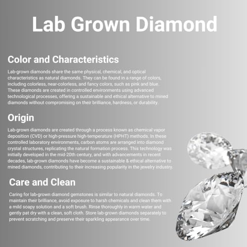 Lavari Jewelers 1/10 Carat Round Lab Grown Diamond Crawler Earrings for Women I 18k Yellow Gold Plated 925 Sterling Silver Ear Climber for Her I Hypoallergenic Push Back Studs