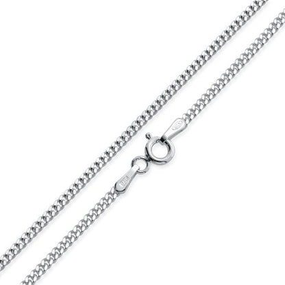 Bling Jewelry Strong Cable Rope Chain Anklet Strand Ankle Bracelet Yellow Gold Plated .925 Sterling Silver - color: Silver Tone
