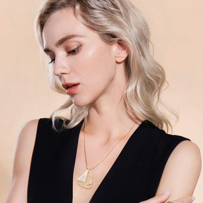 SYWDUDUCLT Fashion Elegant Brooches for Women Brooch, Suitable For Party And Daily Wear On Many Occasions - style: Sailboat