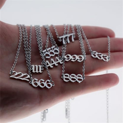 PAURO Women's Angel Number Bracelet Ankle Anklet Chain Adjustable | Stainless Steel, Minimalist Numerology Spiritual Statement Jewelry Gift - color: Silver 111, 8.3+2inch