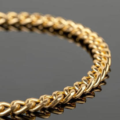 YOUBEIYEE 10 Meters Gold Cuban Link Chain Men and Women Hip Pop Necklace Choker Aluminum Chain for Jewelry Making Jewelry Supplies - color: 6.7x9.4mm-Gold