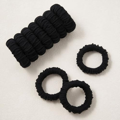 QIUTIMIY 10 Pcs No Damage Hair Ties Thick Hair Elastic Rubber Bands Hair Accessories Scrunchies Seamless for Women - color: Style 1