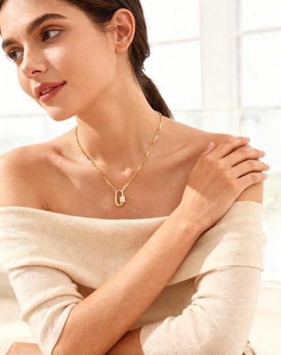KSF Gold Lariat Necklace for Women Y Shaped Layered CZ Drop Chain | Y shaped necklace; Layered CZ detail; Long lariat style; Gift for her - color: Gold-24