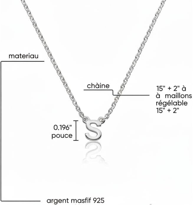 OAK & LUNA Inez Initial Necklace - Gold Plated & Sterling Silver — A-Z Letter Pendant on 15″ + 2″ Adjustable Cable Chain - color: 18K Gold Plated Silver, style: Letter P