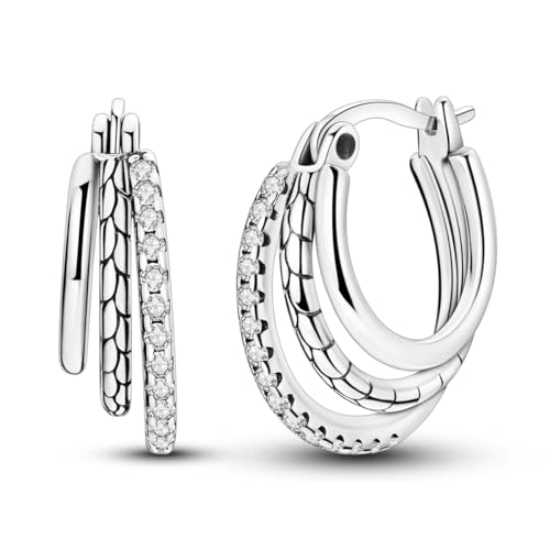 Parmuz 925 Sterling Silver Butterfly Huggies Hoop Earrings for Woman | Gold Plated Cubic Zirconia Star Moon cross Twisted huggie Hoop Post Chunky Small Tiny cuff Snake Heart Earring Gift for Her - color: purple silver