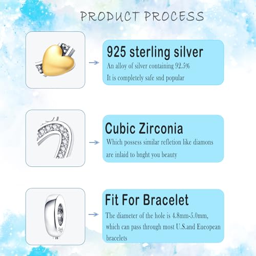 HappyStar Sterling Silver Letter Charms for Bracelets Alphabet Initial Dangle Charms Bead fit Pandora Bracelets Jewelry Gifts for Women - color: Letter charms O