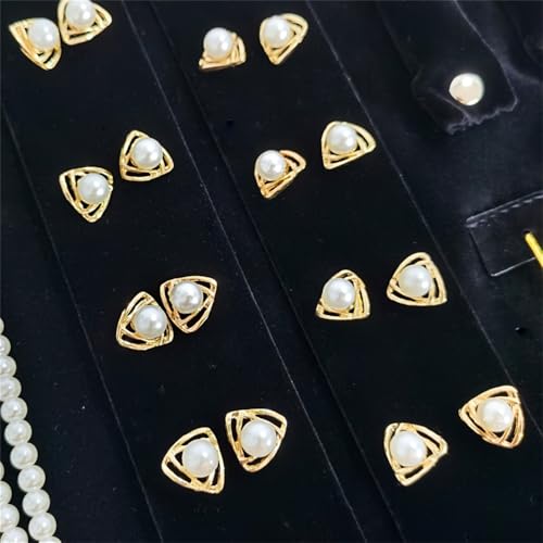 Velvet Travel Jewelry Case Roll Bag Organizer for Necklace Bracelet Earrings Ring (Black) (Black（6+2+4+2) - color: Black (6+2+4+2)