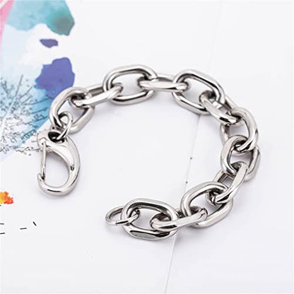 Women's Stainless Steel Bracelet Jewelry Crystal Bracelet with Cube Zircon Hinge Jewelry Oval Bangle Witness The Gift of Love