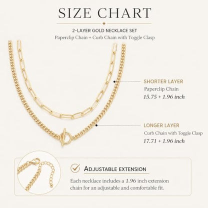 Gold Neklace Stack Dainty Gold Herringbone Necklace for Women Layered Paperclip Chain Necklaces Rhinestone Drop Simple Jewelry Gifts for Women - color: A9:2pcs