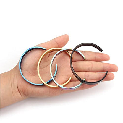 Inspirational Open Bracelet Cuff for Women Men Engraved Keep Fucking Going Bracelet Bangle Stainless Steel Arrow Bracelet Fashion Wristband Jewelry - color: F:Gold/Best Bitches