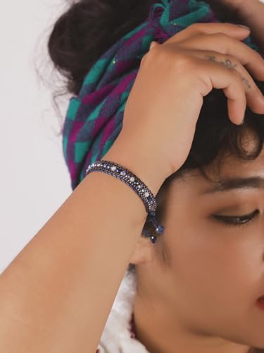 Bohemian Braided Bead Bracelet for Women, Trendy Jewelry Design - style: Bracelet 38-D2KJ