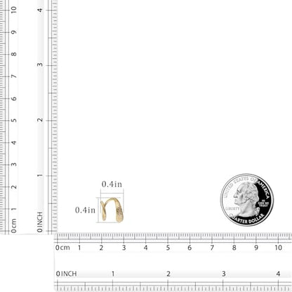 Tiny Double Hoop Earring S925 Sterling Silver Small Hammer Texture Hoop Hypoallergenic Twist Spiral Earrings for Women - Sliver & Gold - color: Gold