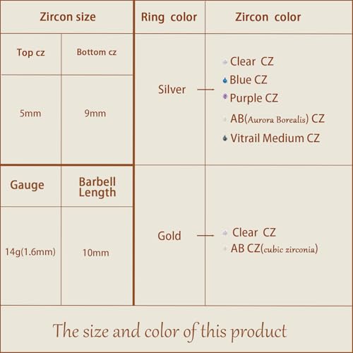 AROWRO Gold Belly Button Ring G23 Titanium Hypoallergenic 14G belly ring for Women Men Teardrop Navel Piercing Jewelry 10mm Barbell With Cubic Zircon - color: Gold+Teardrop AB CZ