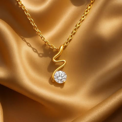 Layered Necklaces for Women - 14K Dainty Gold Plated Layering Chokers Necklaces Set Multilayer Delicate Necklace Trendy Adjustable Long Layered Necklaces for Women - style: 37 Snake Neckalce