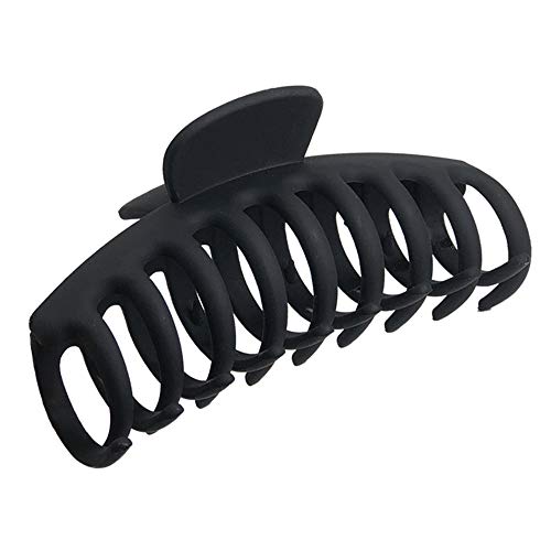 OWIIZI Hair Clip, 4.3" Matte Large Non-Slip Ponytail Jaw Barrette Strong Hold Banana Claw Clips for Women Long Thick Hair | Matte Claw Clips,Non-Slip Strong Hold Jumbo Ponytail Barrette,Jaw Clamps,Cute Hair Accessories,for Girl Thick Thin Curly Hair - col