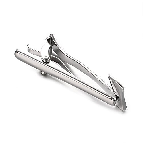 Yoursfs Electrician Tie Bar For Men Cool Tool Tie Clip 316L Stainless Steel Silver Nail Novelty Construction Tie Clips Jewelry - style: Axe Tie Clip