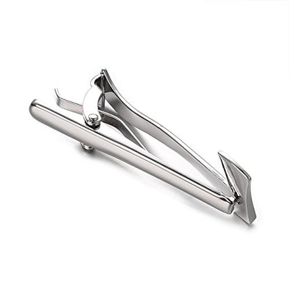 Yoursfs Electrician Tie Bar For Men Cool Tool Tie Clip 316L Stainless Steel Silver Nail Novelty Construction Tie Clips Jewelry - style: Axe Tie Clip