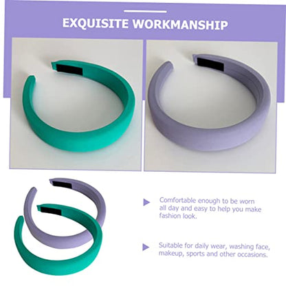 NOLITOY Headbands for Women Wide Padded Hairband Decorative Women Headbands Set