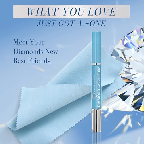 CONNOISSEURS Diamond Dazzle Stik - Portable Diamond Cleaner for Rings and Other Jewelry - Bring Out The Sparkle in Your Diamonds and Precious Stones - style: Dream Team