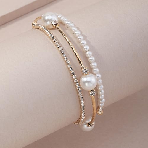 925 Sterling Silver Plated Heart Charm Bracelet for Women - Dainty Chain Love Gift Idea - style: Style10