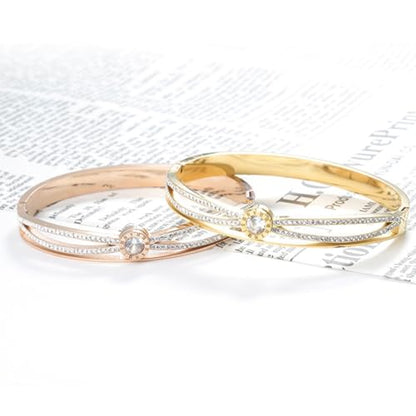 18K Gold Bangle Bracelets for Women 925 Sterling Silver Bracelets Bracelets Adjustable Boho Bracelets Stackble Cuff Bangle Bracelets for Men Women Chunky Gold Bangle Open Cuff Bracelets Christmas Gift - color: Bracelets-08
