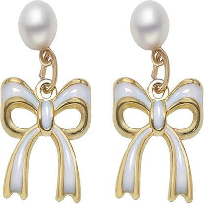 Butterfly Necklace for Women Youthful Style Jewelry Enduring Elegance Birthday Gifts Mother’s Day Easter Spring Fashion Accessories for Her - style: B-earrings