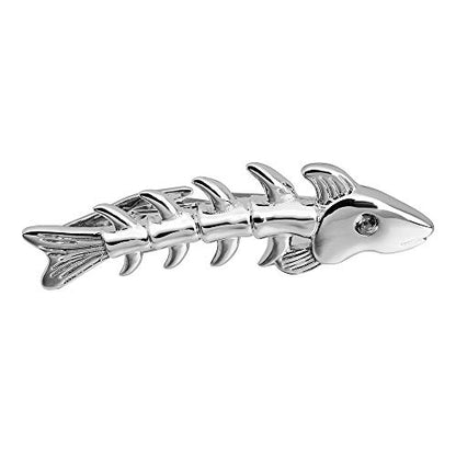 HAWSON 2 inch Tie Clip for Men-Novelty Sport Necktie Bar Clip,Tie Pin,Special Interesting Gift for Men - style: fishbone