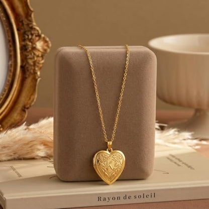 Gold Initial Heart Letter Pendant Necklace Jewelry for Women | 14K Gold Plated Fashion Waterproof Statement Cute Necklaces Dainty Personalized Name Friendship Couple Gifts for Women - color: Initial K