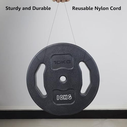LUSTEMBER 0.8mm Nylon String, Strong Bracelet String, Durable Nylon Cord for Jewelry Making, Bracelets, Beading, Necklaces, Rattail Braiding, Kumihimo, Wind Chimes, Blinds and Handicrafts - size: Black
