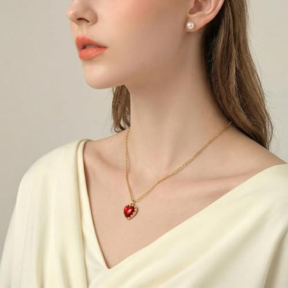 Heart Pendant Necklace – Dainty & Minimalist Style for Daily Wear - style: Modern Minimalist