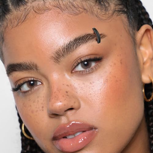 16G Labret Stud, G23 Titanium Vertical Labret Lip Piercing Jewelry, Gold Eyebrow Ring Clicker Belly Button Ring Hoop For Women Men - color: Black, size: 10mm