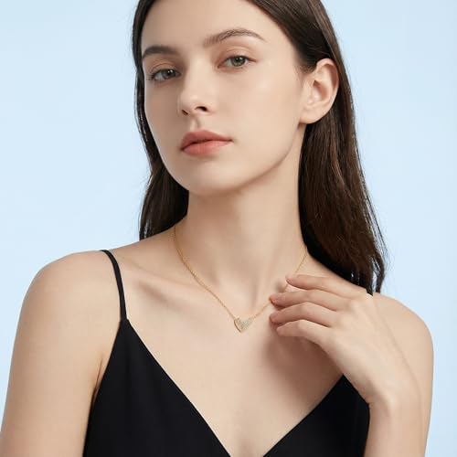 Heart Pendant Necklace – Dainty & Minimalist Style for Daily Wear - style: Minimalist Design