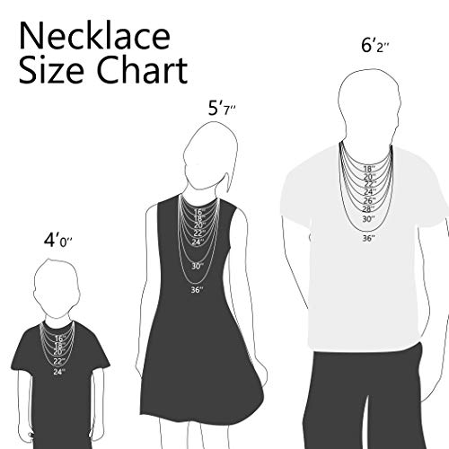 U7 Men Stainless Steel Necklace Cuban Link Chain, Flat Curb Chain Necklaces Unisex, Silver/Black/Gold Plated Chunky Hip Hop Neck Chain, 6mm/9mm Width, 18-32 Inches Length Jewelry for Mens Women - color: c. 6mm Steel, size: 24 Inches, style: a. Flat Curb
