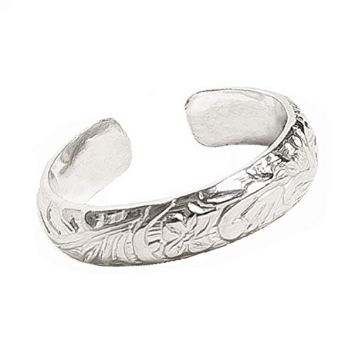 Toe Ring | The Coastline | 14K Gold Filled or Sterling Silver Adjustable Toe Ring | Attire for Your Toes | Toe Rings for Women | Unique Quality Foot Jewelry