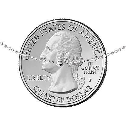 Savlano 925 Sterling Silver 9, 10 Inches Chain Anklet for Women Comes With a Gift Box - style: DC Bead/3mm Bead