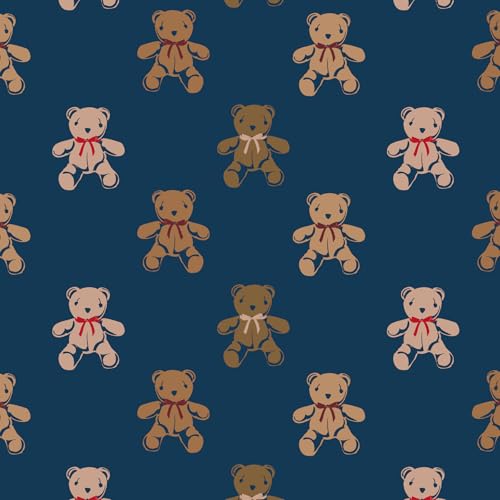 Vera Bradley womens Premium Cotton Jewelry Roll - color: Bunch of Bears