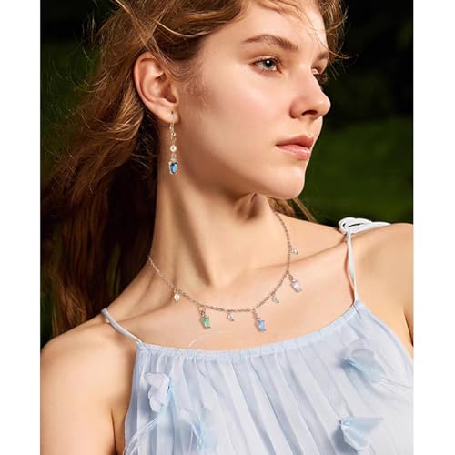 Beadthoven 8pcs Brass Micro Pave Cubic Zirconia Teardrop Charms Diamond Crystal Teardrop Dangle Charms Faceted Rhinestone Drop Pendants for Jewelry Making Necklace Choker Earrings DIY Crafts - color: Mixed Teardrop