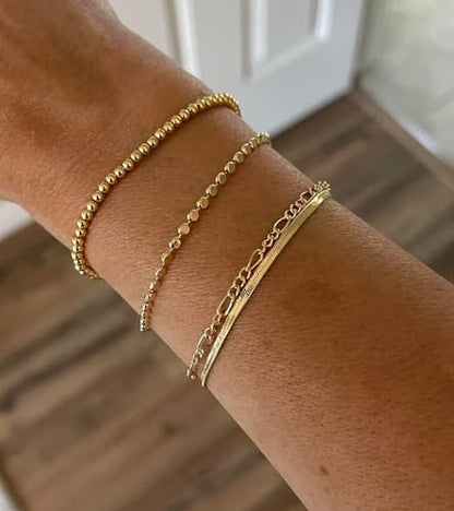 QWALIT Toe Rings for Women Gold Toe Ring Gold Ankets for Women Silver Toe Ring Stainless Steel Waterproof Trendy Anklet no Tarnish - color: A1 -Bracelets 6pcs -gold