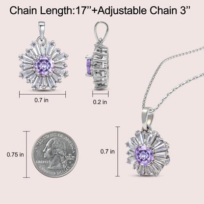 Ahiller Women's Necklace, Dainty Pendant Choker, Adjustable Chain | Heart Initial & Round Pendants, Daily Necklace,17-21" Adjustable Necklaces, Trendy Minimalist Jewelry, Stainless Steel Chain - color: TYH-Silver, style: Other Shapes - Multi-Color