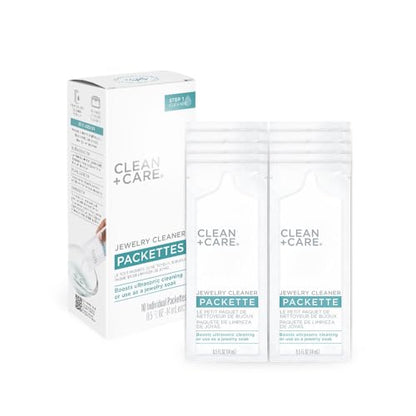 Travel Jewelry Cleaning Essentials, Wipes, Pen & Solution - color: Jewelry Cleaner Packettes