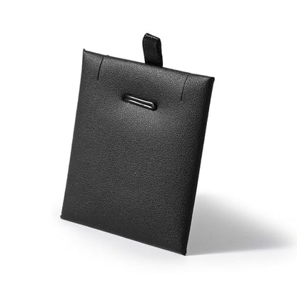 Oirlv Black Leather Jewelry Tray Insert Cards | Soft Protective Surface, Fits Standard Jewelry Trays, Holds Jewelry Securely, Sleek Professional Finish - style: PJ01103