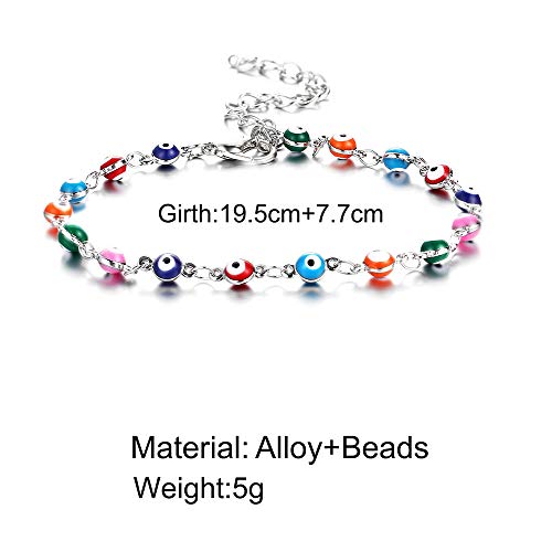 Briana Williams Toe Rings for Women Gold Silver Toe Ring Non Tarnish Ankle Bracelets for Women Waterproof Anklet & Toe Ring Set Trendy Summer Beach Foot Jewelry - color: B1 -2pcs toe rings + anklets, silver