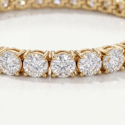 Tennis Bracelet for Women, Cubic Zirconia, Gold or Rhodium, 1.5-3mm | 18K Gold-Plated or Rhodium-Plated Brass, Cubic Zirconia, 1.5-3mm Widths, 6.5-7.5 in, Fade-Resistant, Jewelry Gift Box Ready - color: 3MM | Gold-plated | 7 in