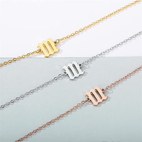 PAMTIER Angel Number Ankle Bracelet for Women Adjustable Chain | Stainless Steel, Dainty Simple Numerology Jewelry Gift - color: 5.5+2.8inch, Silver 888