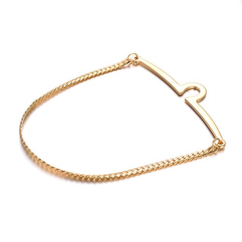 Yoursfs Tie Chains for Men Gold and Sliver Tie - style: Gold Tie Chain
